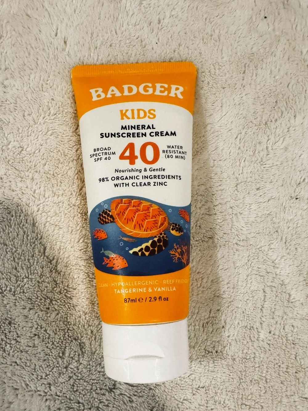 Badger Kids‎ SPF 40 Mineral Sunscreen Cream